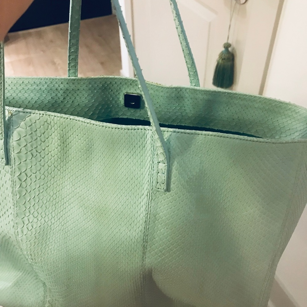 Fendi Python Tote Bag - image 4